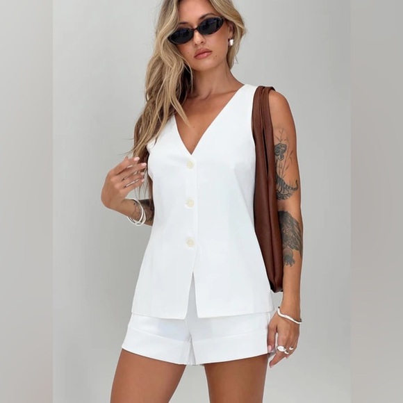 PRINCESS POLLY Lesky White Set 6 - Picture 2 of 8